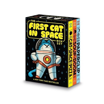 The First Cat in Space 3-Book Box Set - by  Mac Barnett (Paperback)