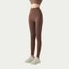Anna-Kaci Active Women's Seamless High Waist Compression Leggings with Smooth Sculpting Fit and Stretch Fabric - 2 of 4