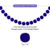 Unique Bargains Party Decoration 24 Felt Balls Hanging Garland 4 Pcs - 2 of 4