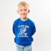 The Juniper Shop I'm Just Here For The Snacks Disco Toddler Graphic Sweatshirt - 2 of 3