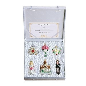 Old World Christmas Wedding Collection Ornament Box Set, Pack of 6 - 1 of 4