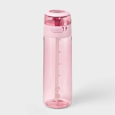 24BOTTLES Water Lid Light - Tappo Di Ricambio Rosa Per Borraccia Urban, Acciaio Inox, Antigoccia