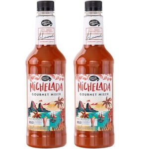 Master of Mixes Michelada Mixer - Ready to Use - 1 Liter Bottle (33.8 Fl Oz) - Mixer Perfect for Bartenders and Mixologists - 1 of 2