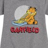 - Garfield - Garfield Lasagna Logo Graphic Short Sleeve Fleece Dress - 2 of 4