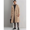 Lars Amadeus Men's Double Breasted Long Winter Classic Trench Coat with Belt - 2 of 4