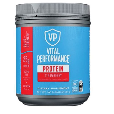 Vital Proteins Vital Performance Protein - Strawberry.