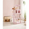 Feandrea 44.1'' /56.3" Cat Tree Tower for Indoor Cats ,Multi-Level Cat Condo Cat Furniture with Scratching Posts - 3 of 4