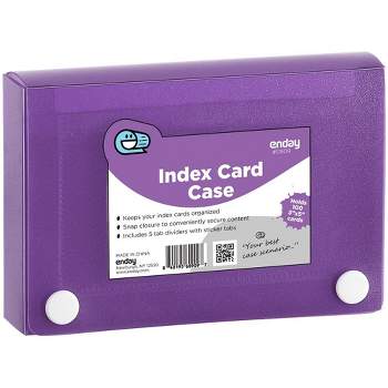Advantus Index Card Box, 3 x 5