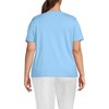 Lands' End Women's Relaxed Supima Cotton T-Shirt - 2 of 3