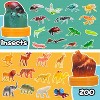 95 Pcs Mini Animal Figures Set Ocean Zoo Farm Dinosaur Insect Dog Horse Plastic Toys for Kids Sensory Bin Stuffers Birthday Gifts Ages 3-5 - 2 of 4