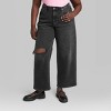 Women's High-Rise Curvy Baggy Jeans - Wild Fable™ - 2 of 3