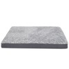 FurHaven Two-Tone Faux Fur & Suede Deluxe Cooling Gel Top Dog Bed - 2 of 3