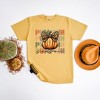 Simply Sage Market Women's Coquette Pumpkin Season Short Sleeve Garment Dyed Tee - 3 of 4