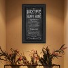 "Recipe for a Happy Home" by Susan Ball, Ready to Hang Framed Print, Black Frame - 3 of 4