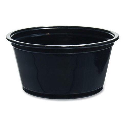 Dart Conex Complements Portion/Medicine Cups, 2 oz, Black, 125/Bag, 20 Bags/Carton - image 1 of 4