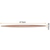 Unique Bargains Pointed  Beech Wood Non-Stick Smooth Kitchen Small Rolling Pins - 2 of 4