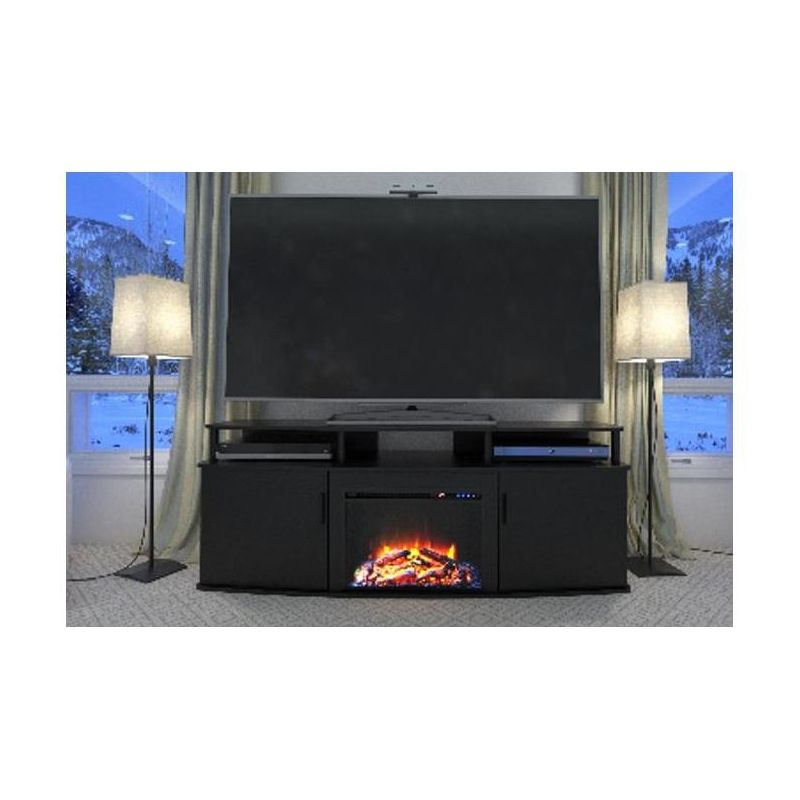 Kimmel Electric Fireplace TV Console for TVs up to 70" - Room & Joy, 5 of 6
