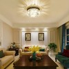 Modern Small Crystal Flush Mount Light with 6 Lights - 2 of 4