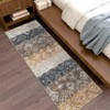 Modern Abstract Patchwork Pattern Rugs for Living Room Thin Washable Low Pile Area Rug Indoor Soft Carpet for Bedroom - 2 of 4