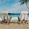 Portable Backpack Beach Chair for Adults-Folding Camping Chair with Storage Pouch & Cup Holder,Adjustable Lounge Chairs for Outdoor,Travel,Picnic - 2 of 4