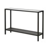46' 2-Shelf Console Table in Black - Henn&Hart - 4 of 4