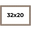 PosterPalooza | Ornate Gold Picture Frame - UV Acrylic, Backing Board, Hanging Hardware Included - 2 of 4