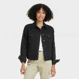 Women's Denim Jacket - Universal Thread™ Black XS
