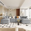 Large, Modern U-Shaped Sectional Sofa with Two Oversized Chaises and Detachable Ottomans for the Living Room - 2 of 4