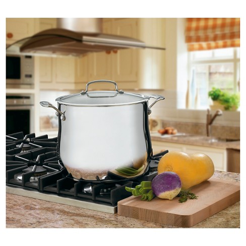 12 quart stock pot with strainer