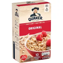Quaker Instant Oatmeal Original - 10ct/9.8oz