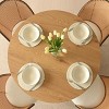 41.5 Inch Modern Round Dining Tables,Round Pedestal Dining Table For Dining Room For 4 -Tanpinhause - 4 of 4