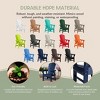 WestinTrends Outdoor Patio Adirondack Dining Chair Weather Resistant - 4 of 4