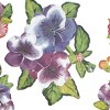 Slickblue Flower Decor Vinyl Wall Stickers 13" x 23.5" – Multiple Beautiful Floral Design Options for Decor - 2 of 3