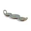 Cheung's Arlo Cast Iron Brushed Gold-Blue Catchall Dish - 2 of 4