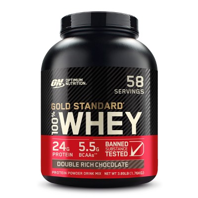Optimum Nutrition Gold Standard 100% Whey Protien - Double Chocolate - 3.89lbs