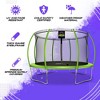 Moxie Pumpkin-Shaped Outdoor Trampoline Set with Premium Top-Ring Frame Safety Enclosure - 2 of 4