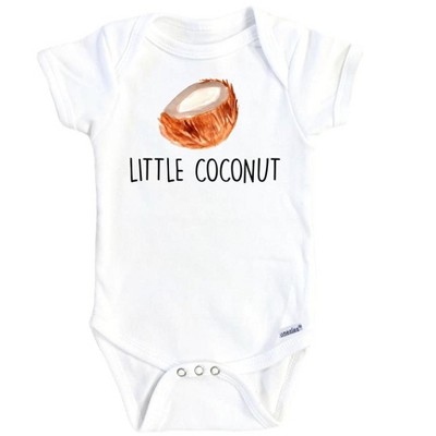 Little Coconut Onesie® Baby Boy Girl Clothes Infant Bodysuit Funny Cute Newborn GS1