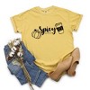 Simply Sage Market S.W.Smiley Spicy Pumpkin Spice Garment Dyed Tee - 3 of 4