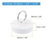 Unique Bargains Bathroom Kitchen Laundry Rubber Hanging Ring Sink Bathtub Drain Stoppers - 2 of 4