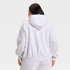 Women's Zip-Up Hoodie Sweatshirt - Universal Thread™ Light Heather Gray - 2 of 3