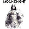 Women's Marvel: Moon Knight Watercolor Portrait T-Shirt - 2 of 4