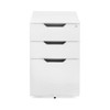 Vtec Trading White 3-Drawer Mobile File Cabinet - 3 of 3