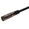 Monoprice XLR Male to RCA Male Cable - 6 Feet - Black | With E21Gold Plated Connectors | 16AWG Shielded Twisted Pair Oxygen-Free Copper Braid - 2 of 4