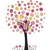 Slickblue Colorful Tree Wall Stickers - Vinyl Decals for Bedroom, Living Room, or Home Decoration - 2 of 3