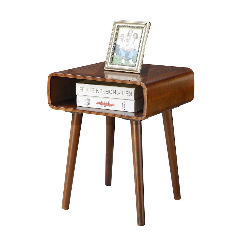 Napa Valley End Table with Shelf - Breighton Home, 3 of 13