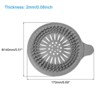 Unique Bargains Round Anti-Slip Bathroom with Suction Cups Drain Protector - 2 of 4