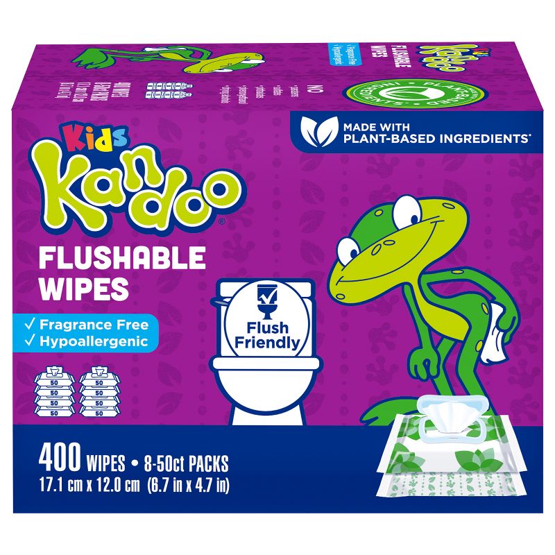 Kandoo Flushable Wipes with Flip Top (Select Count), 1 of 11
