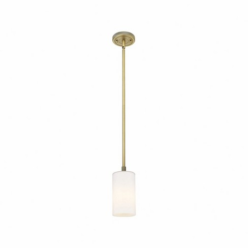 Innovations Lighting Crown Point 1 - Light Pendant in  Brushed Brass - image 1 of 1