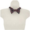 Men's Paisley Printed 2.75" x 4.75" Adjustable 16" - 21" Self-Tie Bow Tie - 2 of 4