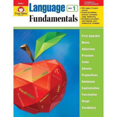 Language Fundamentals, Grade 1 - by  Evan-Moor Educational Publishers (Paperback)